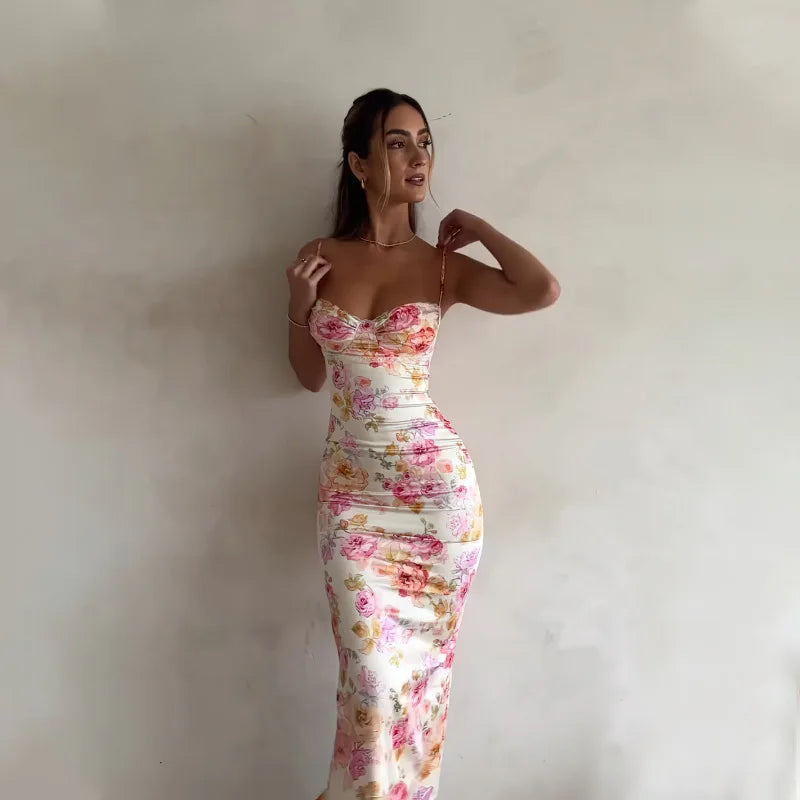Robe Mini Fleurie Capri