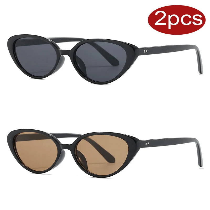 Duo Lunettes Œil de Chat Rétro
