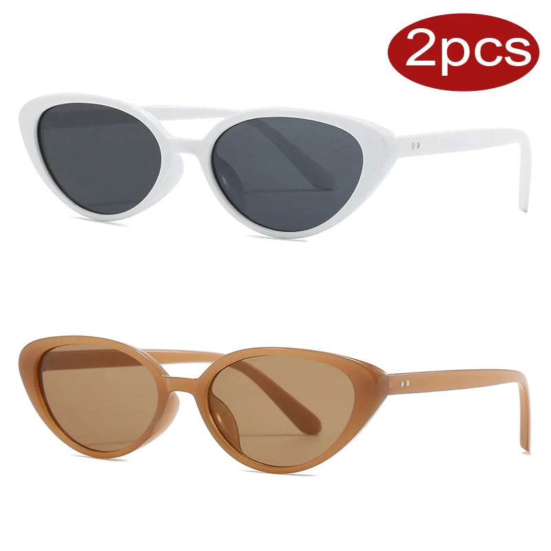 Duo Lunettes Œil de Chat Rétro