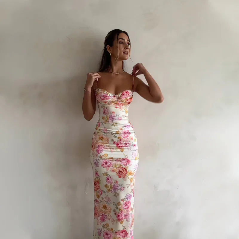 Robe Mini Fleurie Capri
