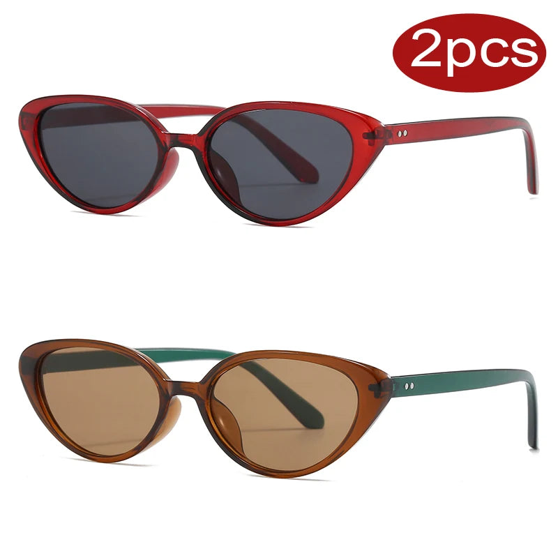Duo Lunettes Œil de Chat Rétro