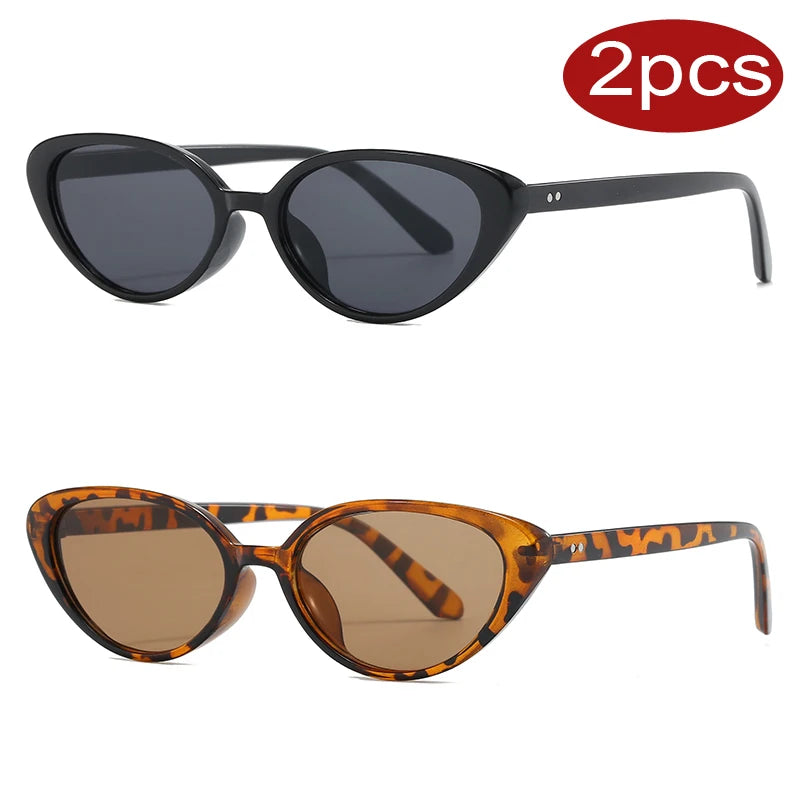 Duo Lunettes Œil de Chat Rétro