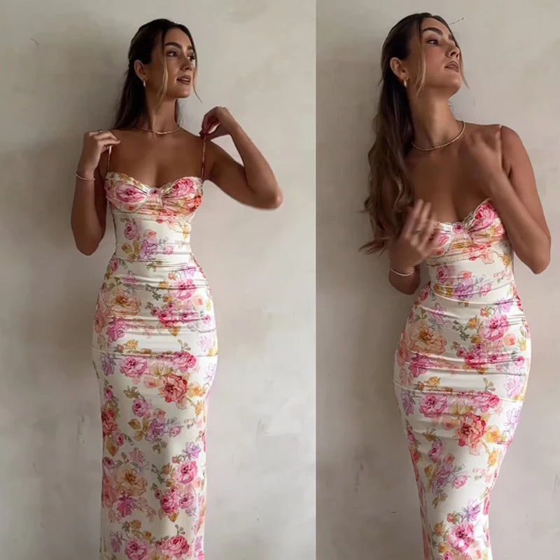 Robe Mini Fleurie Capri