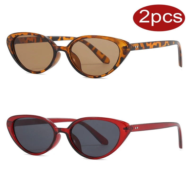 Duo Lunettes Œil de Chat Rétro
